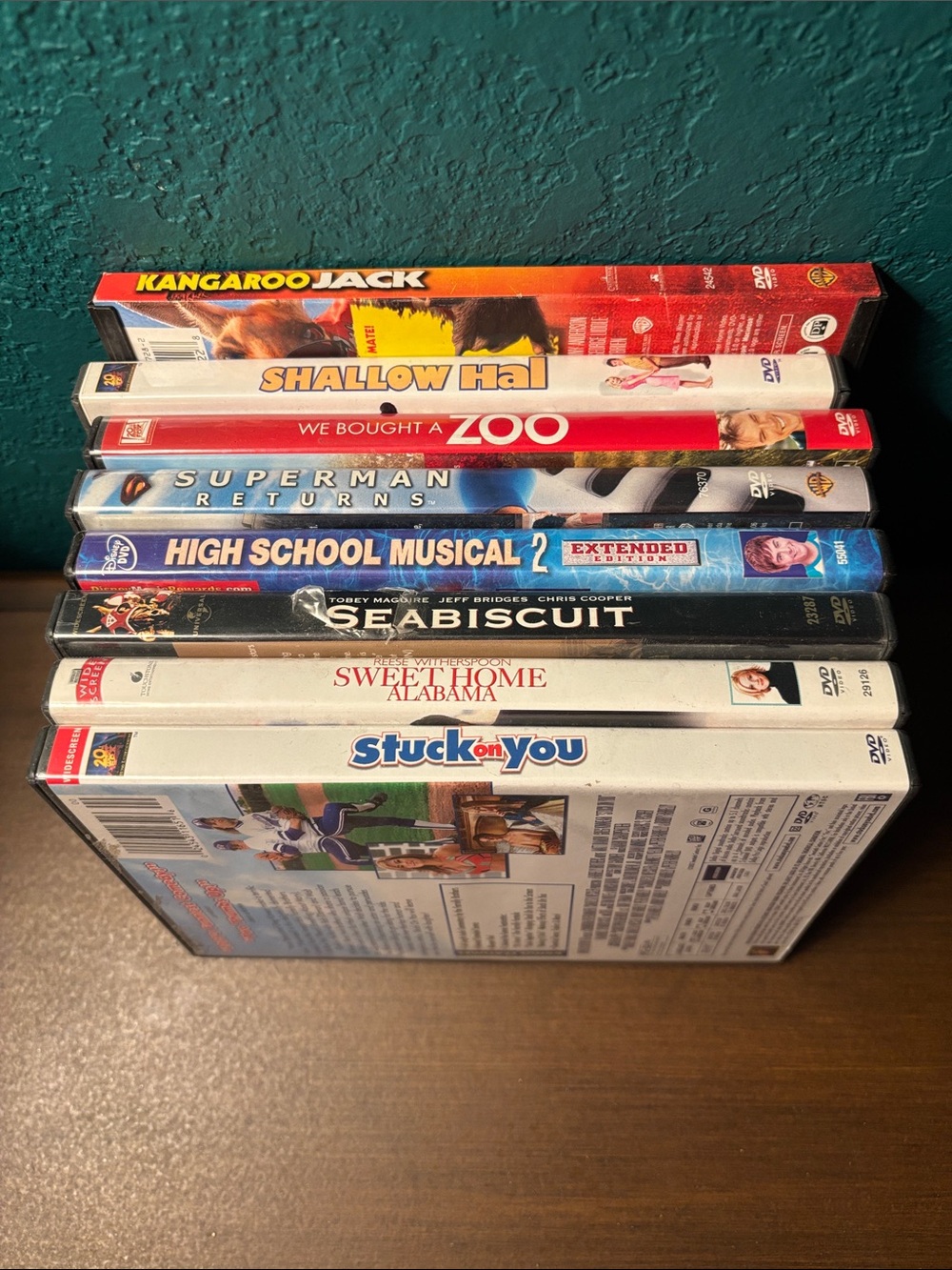 Assorted DVD Movie Stack -